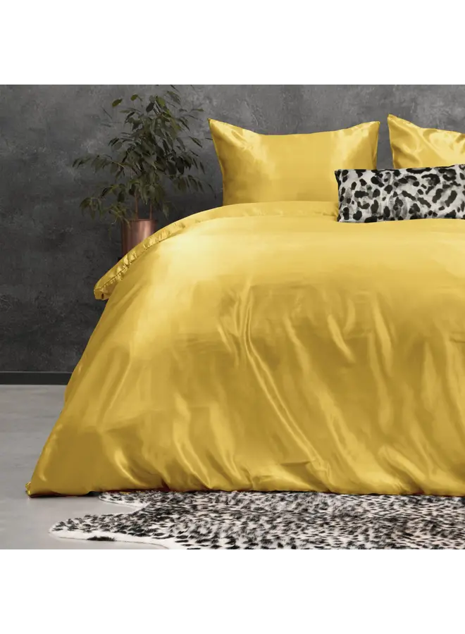 Sleeptime Dekbedovertrek Beauty Skin Care Uni Goud - Satijn