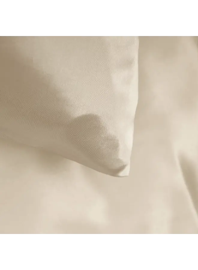 Sleeptime Dekbedovertrek Beauty Skin Care Uni Creme - Satijn