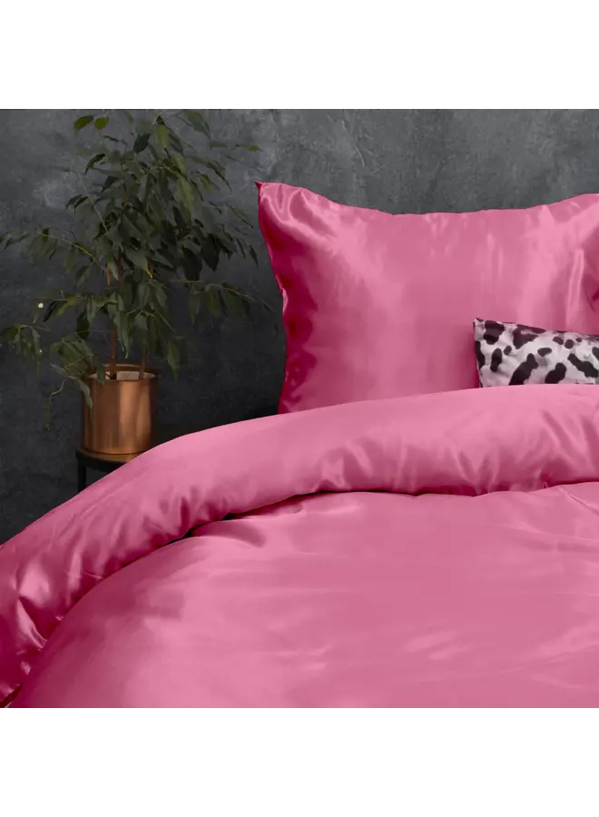 Sleeptime Dekbedovertrek Beauty Skin Care Uni Fuchsia - Satijn