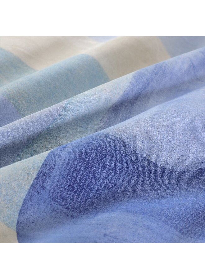 Day Dream Dekbedovertrek Evi Blauw - Katoen