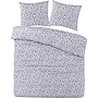 Day Dream Dekbedovertrek Sara Grijs - Katoen