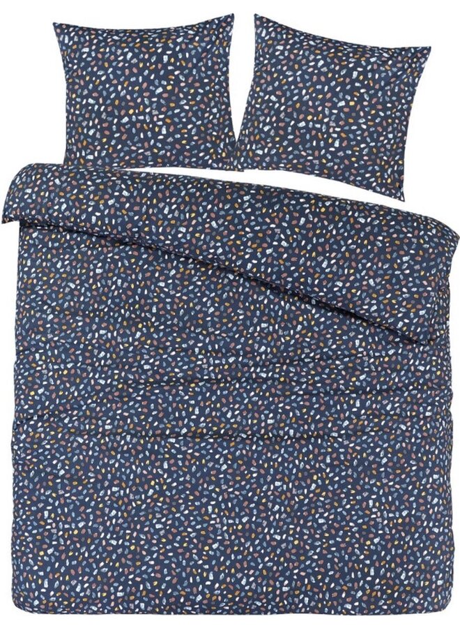 Day Dream Dekbedovertrek Naud Blauw - Katoen