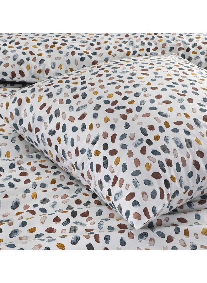 Day Dream Dekbedovertrek Naud Wit - Katoen