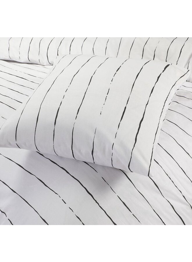 Day Dream Dekbedovertrek Romy Wit/Zwart - Katoen