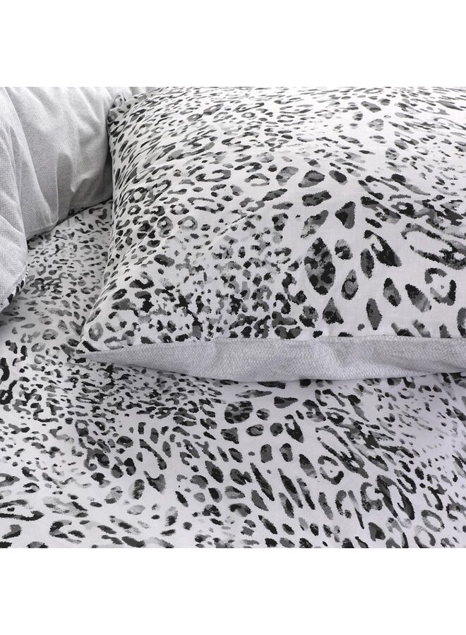 Day Dream Dekbedovertrek Lucas Grijs - Katoen