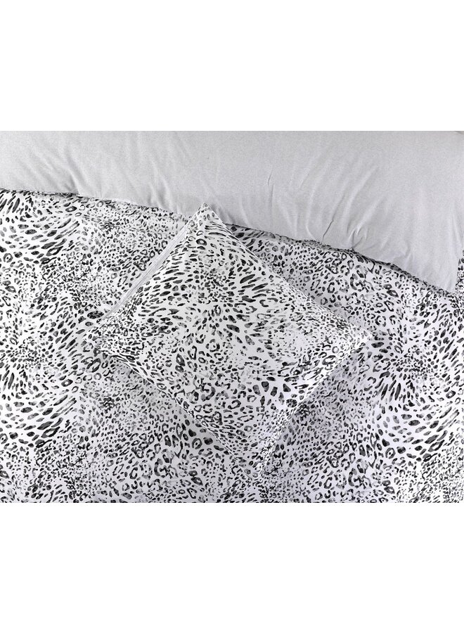 Day Dream Dekbedovertrek Lucas Grijs - Katoen