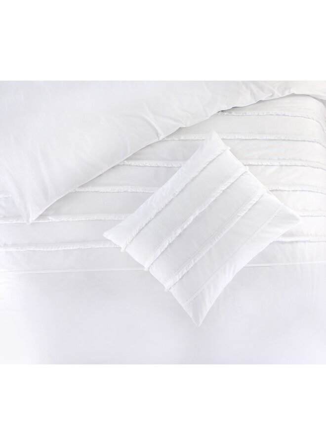 Papillon Dekbedovertrek Lucidia Wit - Percale Katoen