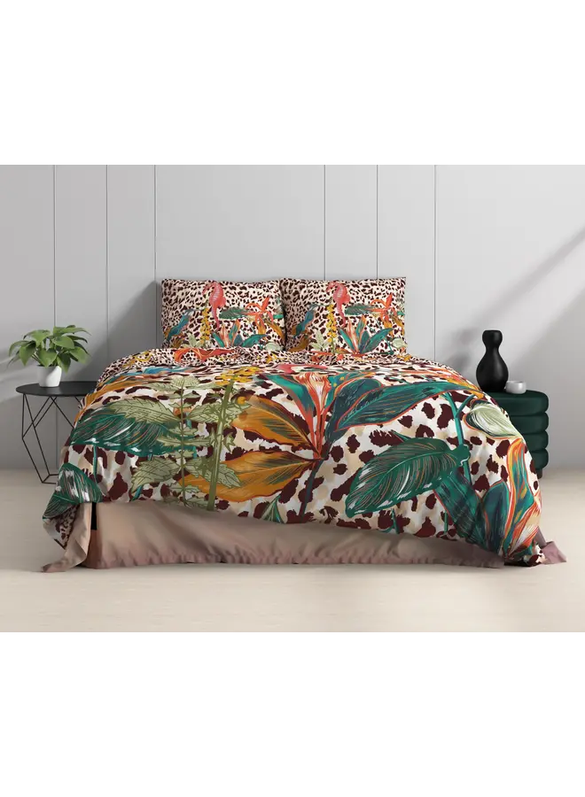 Dreamhouse Dekbedovertrek Ida Multi - Katoensatijn