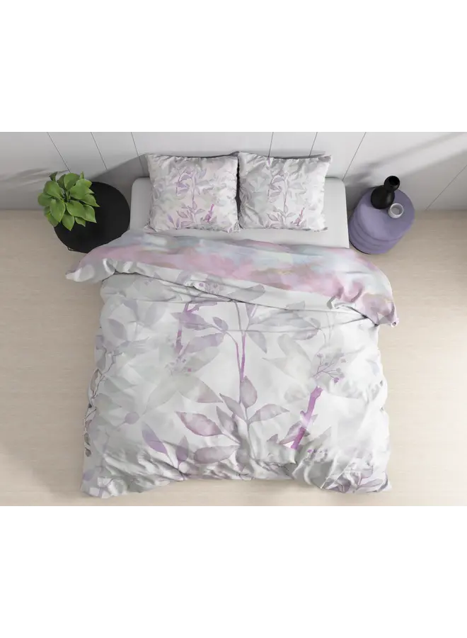 Dreamhouse Dekbedovertrek Maily Paars - Katoen