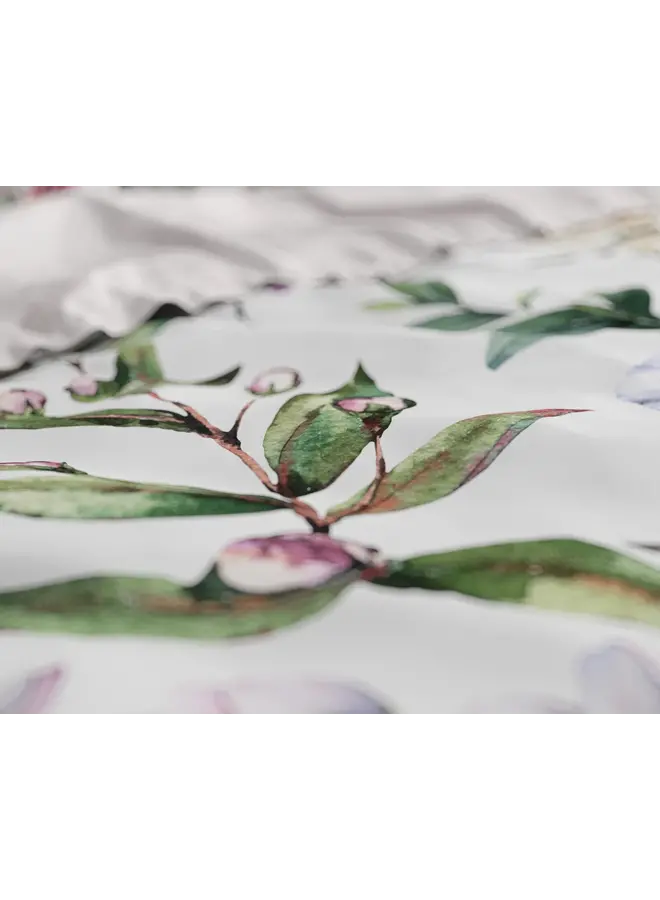 Dreamhouse Dekbedovertrek Ophelia Wit - Katoen