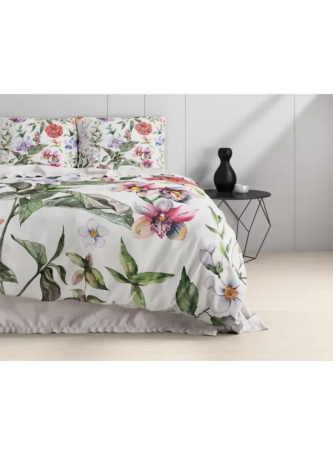 Dreamhouse Dekbedovertrek Ophelia Wit - Katoen