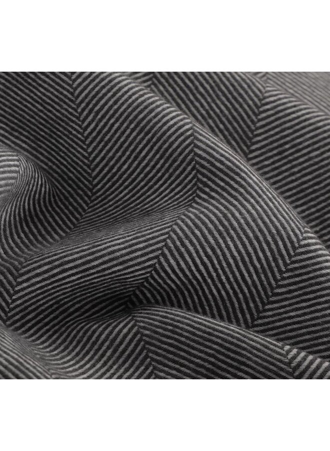 Papillon Dekbedovertrek Beaufort Antraciet - Flanel