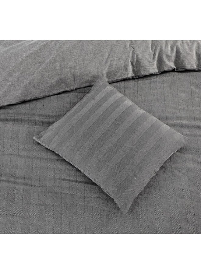 Papillon Dekbedovertrek Beaufort Antraciet - Flanel