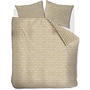 Ariadne At Home Dekbedovertrek Knit Stripes Zand - Katoen