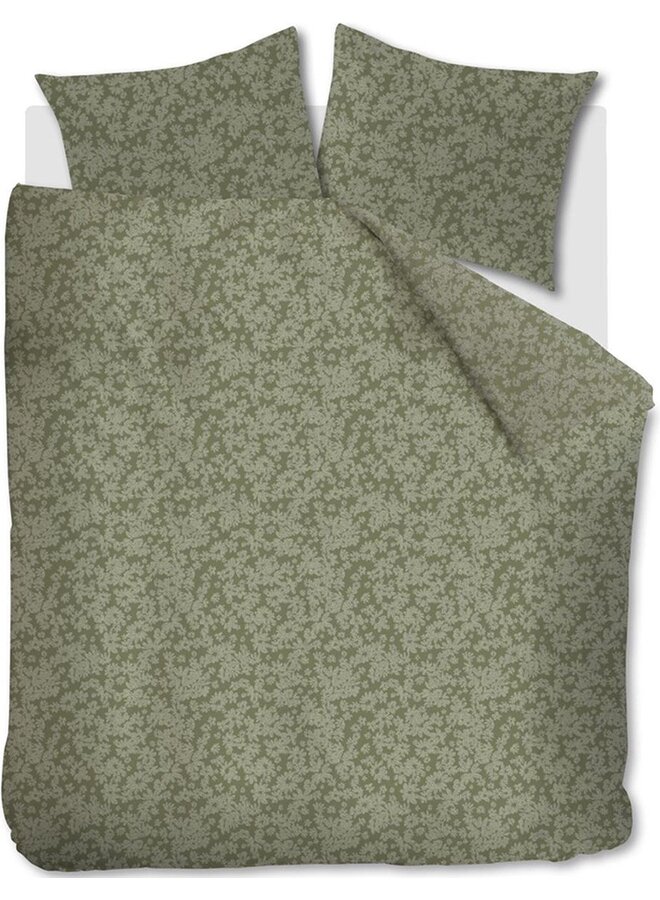 Dekbedovertrek Tiny Florals Groen - Katoen  PL2