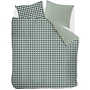Ambiante Dekbedovertrek Faas Grijsgroen - Katoen