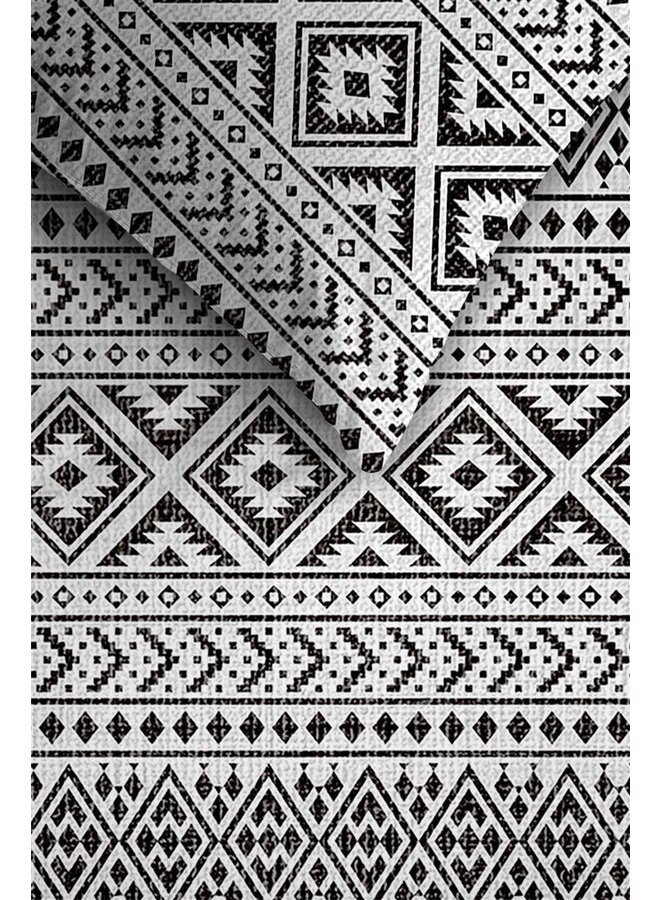 Ambiante Dekbedovertrek Jenara Zwart - Katoen