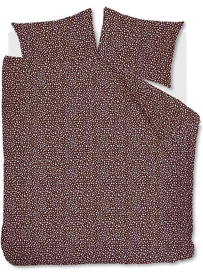 Dekbedovertrek Harley Rood - Katoensatijn