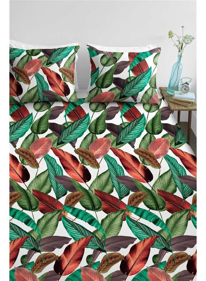 Ambiante Dekbedovertrek Makoyana Multi - Katoensatijn