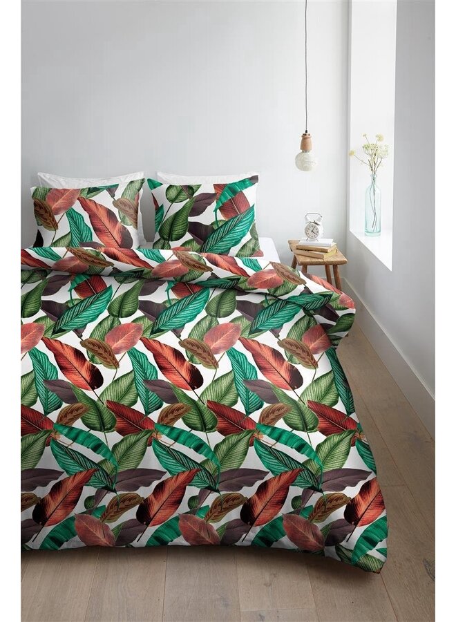 Ambiante Dekbedovertrek Makoyana Multi - Katoensatijn