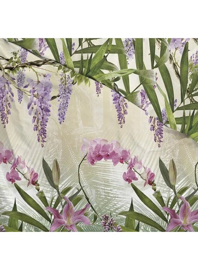 ZO! Home Dekbedovertrek Myrte Groen - Katoen