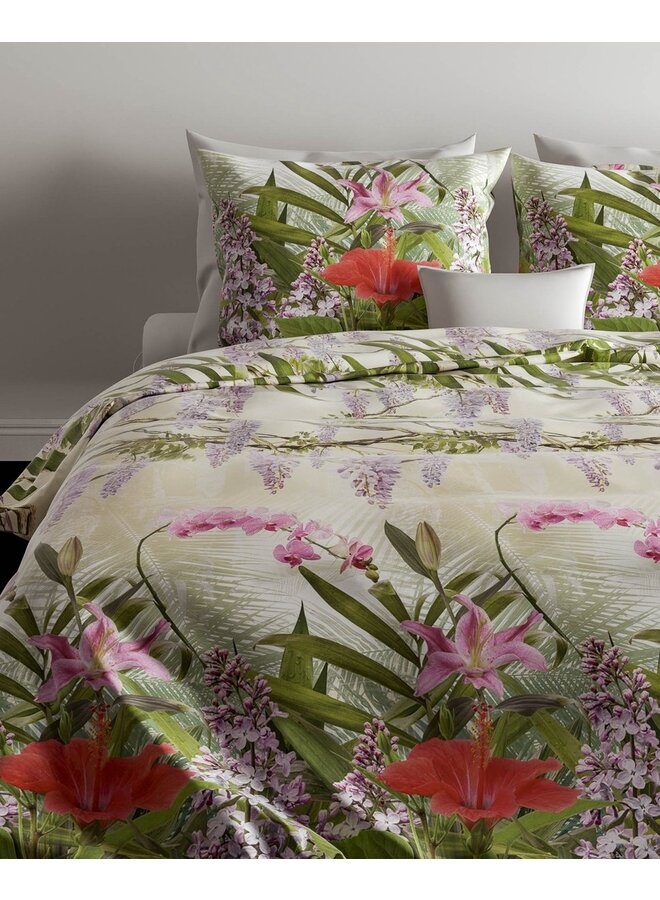 ZO! Home Dekbedovertrek Myrte Groen - Katoen