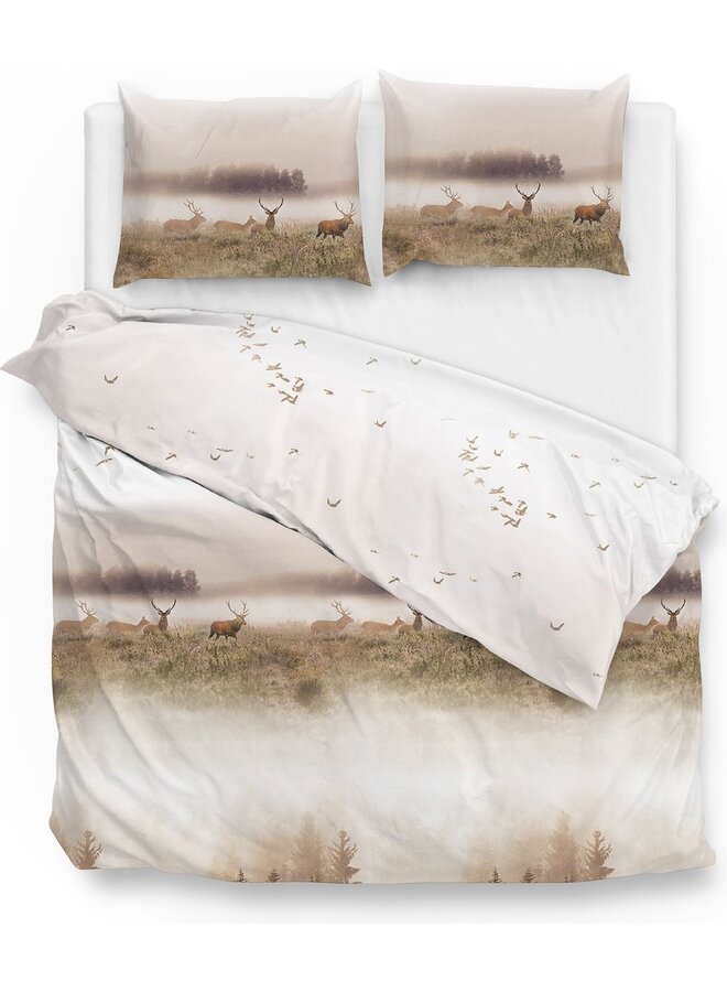 ZO! Home Dekbedovertrek Burak Roze - Katoen