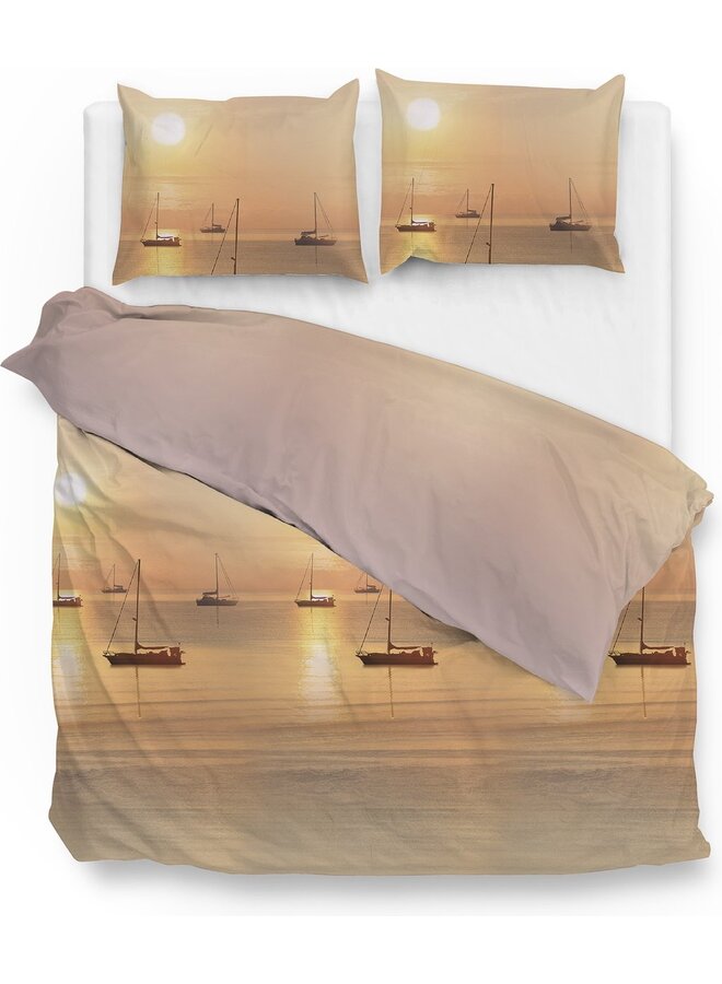 ZO! Home Dekbedovertrek Casper Naturel - Katoen