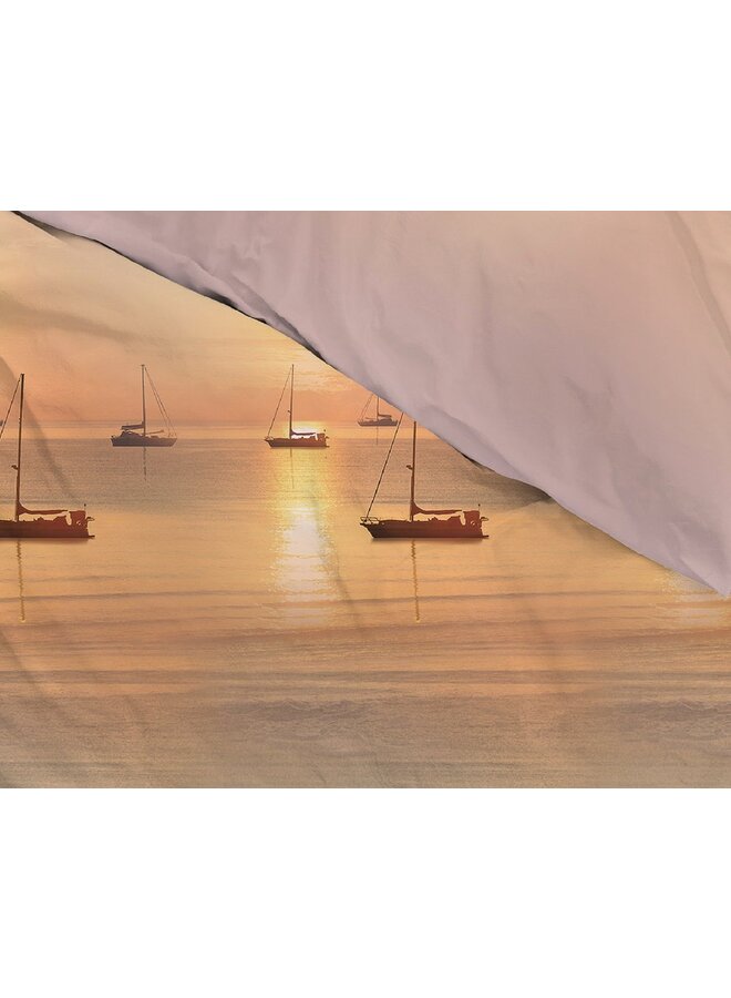 ZO! Home Dekbedovertrek Casper Naturel - Katoen