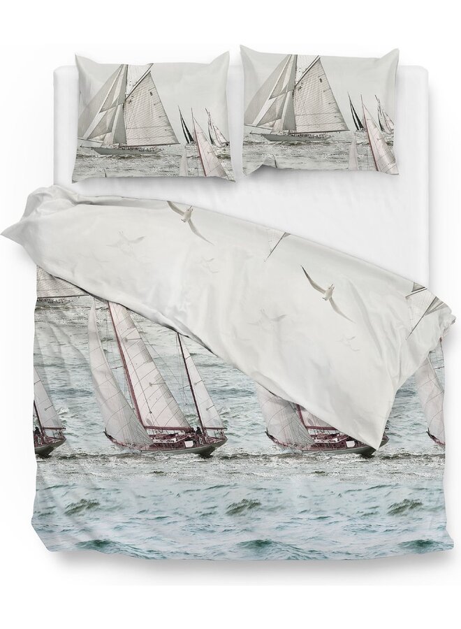 Dekbedovertrek Marnix Blauw - Katoen PL3