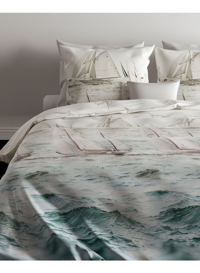 ZO! Home Dekbedovertrek Marnix Blauw - Katoen