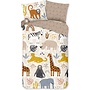 Good Morning Dekbedovertrek Kids Jungle Multi - Flanel