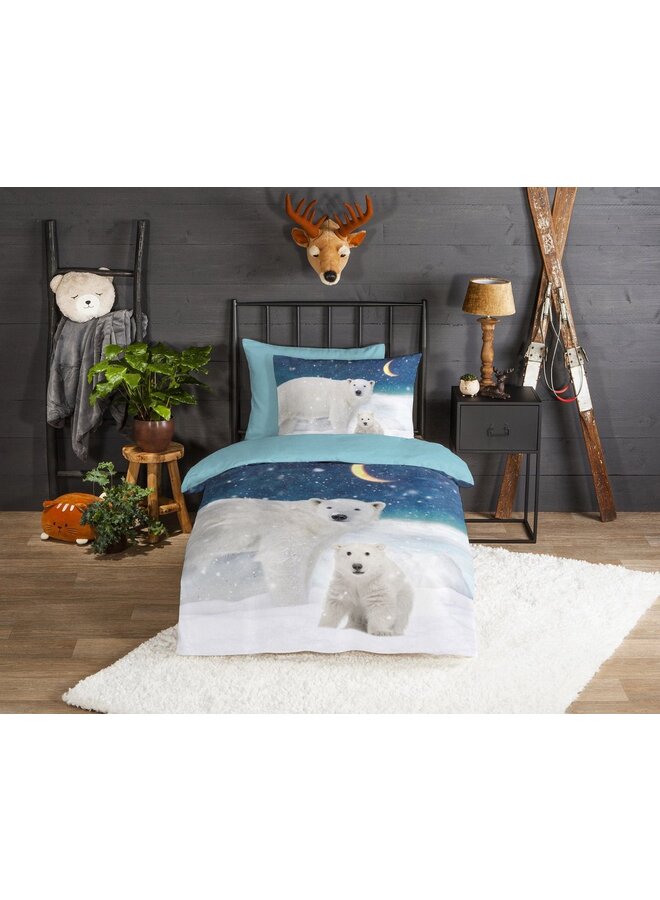 Good Morning Dekbedovertrek Kids Polar Multi - Flanel