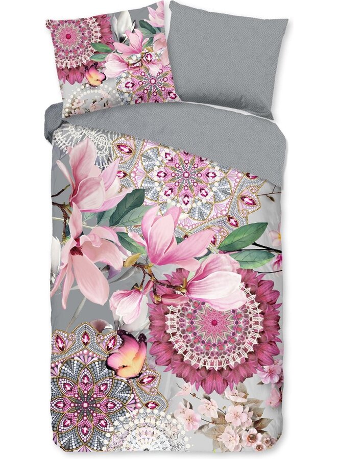 HIP Dekbedovertrek Inaya Multi - Flanel