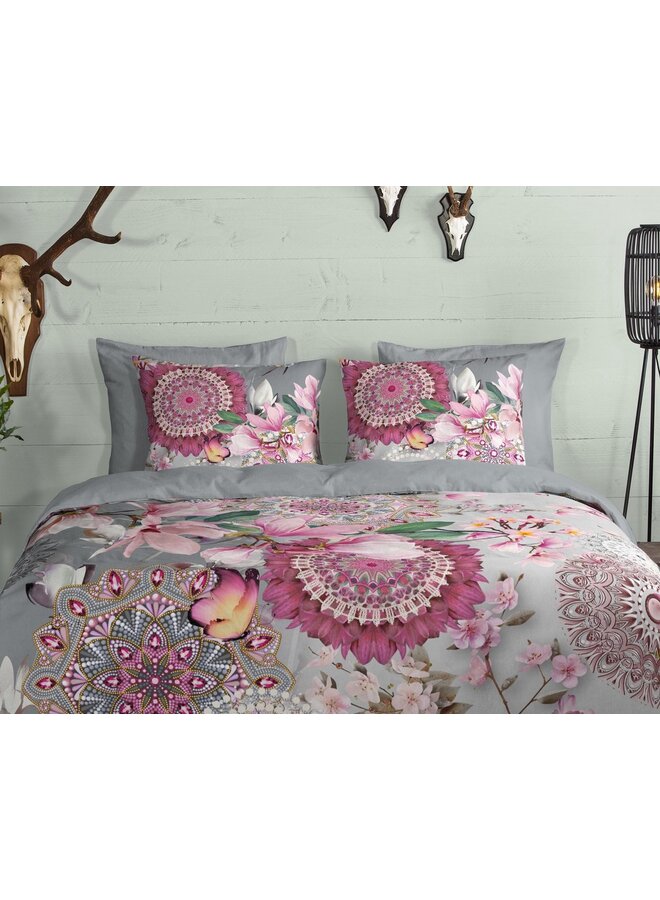 HIP Dekbedovertrek Inaya Multi - Flanel