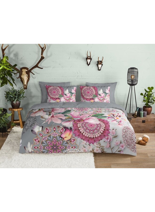 HIP Dekbedovertrek Inaya Multi - Flanel