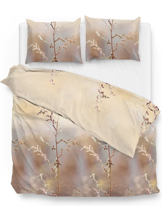 Dekbedovertrek Amari Naturel - Katoensatijn