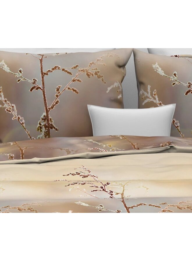 ZO! Home Dekbedovertrek Amari Naturel - Katoensatijn