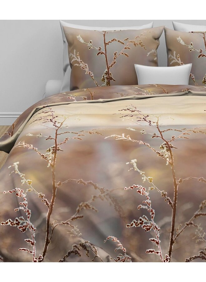 ZO! Home Dekbedovertrek Amari Naturel - Katoensatijn