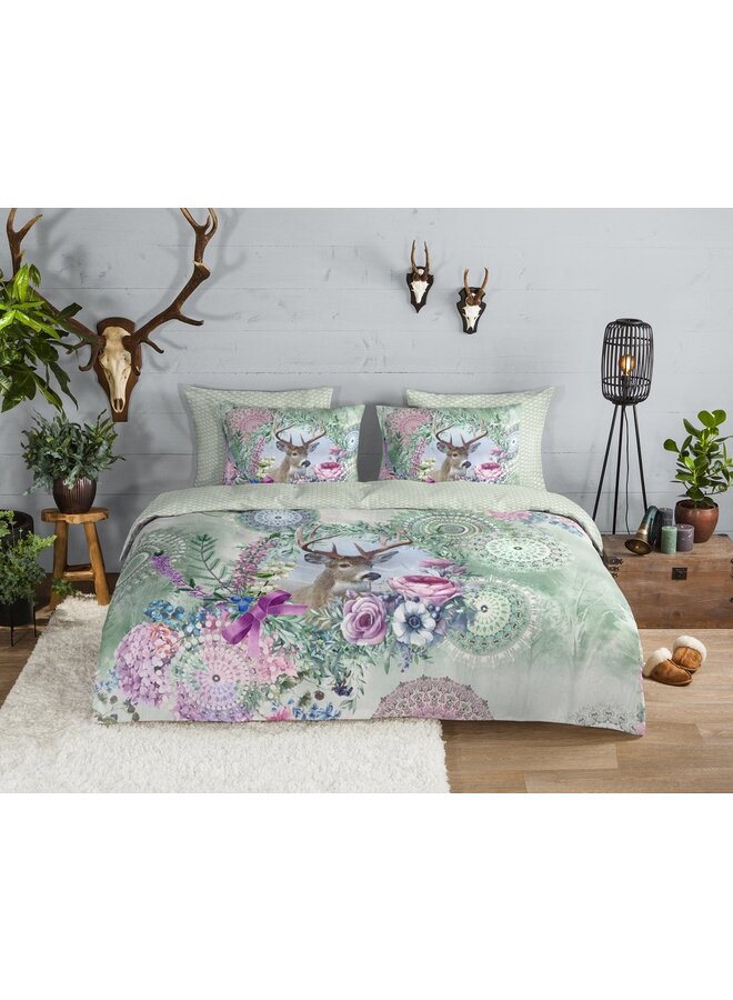 HIP Dekbedovertrek Romini Multi - Flanel