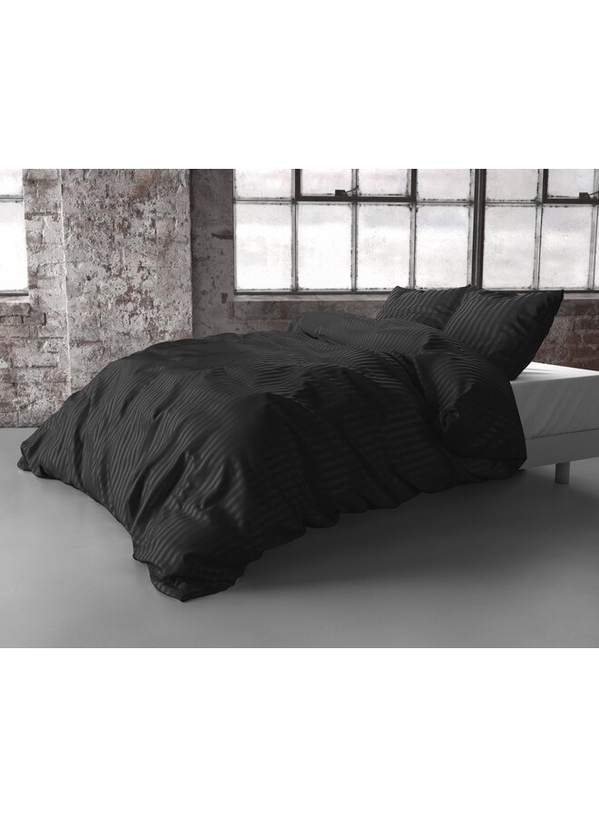 Zensation Dekbedovertrek Hotel Linnen Dallas Zwart - Microvezel