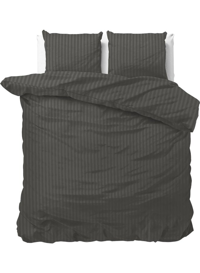 Zensation Dekbedovertrek Hotel Linnen Dallas Antraciet - Microvezel
