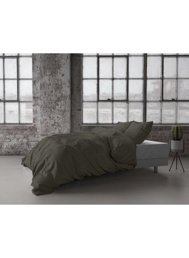 Zensation Dekbedovertrek Hotel Linnen Dallas Antraciet - Microvezel