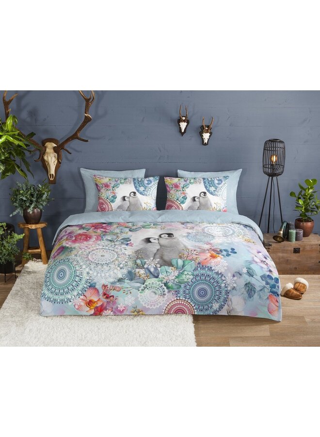 HIP Dekbedovertrek Rachna Multi - Flanel