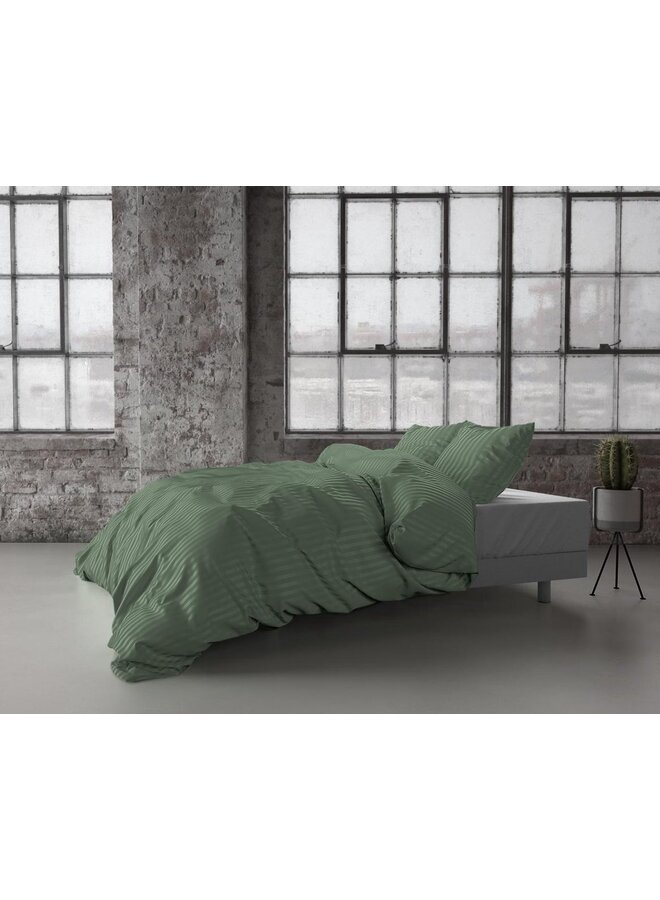 Zensation Dekbedovertrek Hotel Linnen Dallas Groen - Microvezel