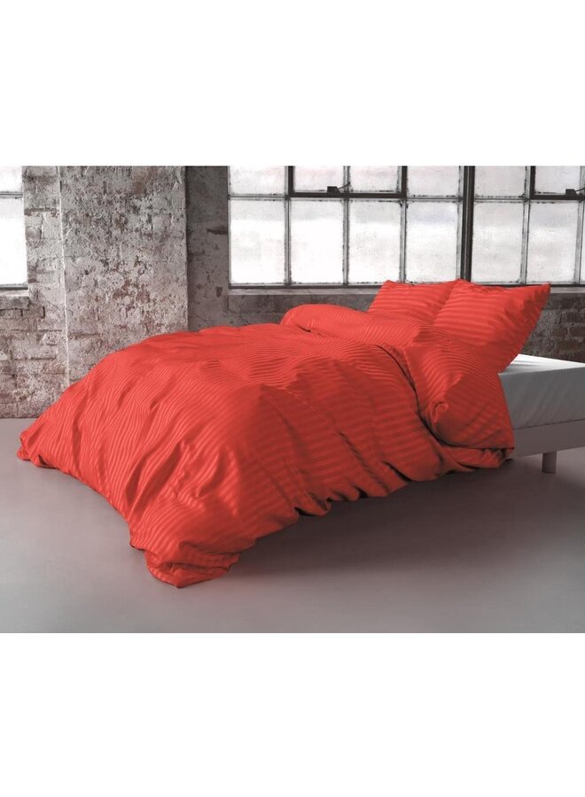 Zensation Dekbedovertrek Hotel Linnen Dallas Rood - Microvezel