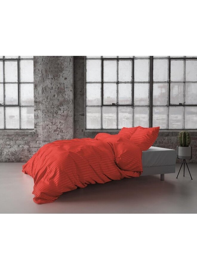 Zensation Dekbedovertrek Hotel Linnen Dallas Rood - Microvezel