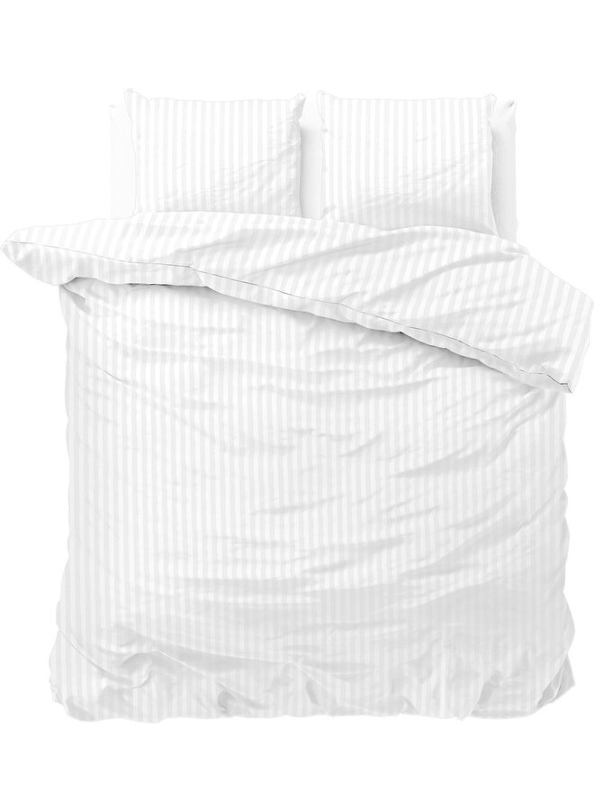 Zensation Dekbedovertrek Hotel Linnen Dallas Wit - Microvezel