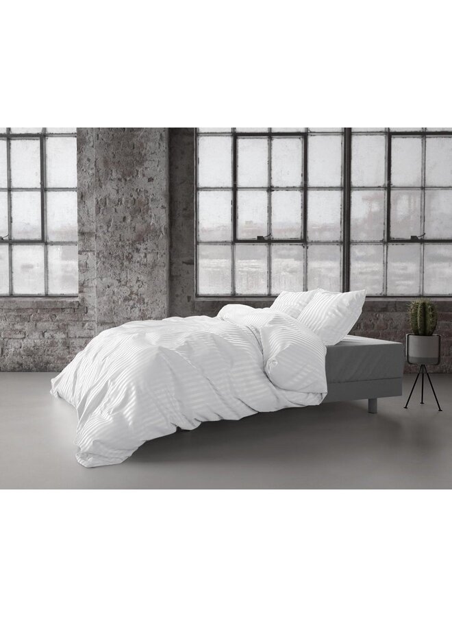 Zensation Dekbedovertrek Hotel Linnen Dallas Wit - Microvezel