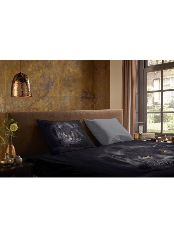 Pure Dekbedovertrek Panter Zwart - Microvezel